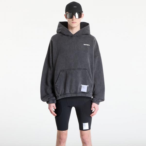 Mikina Satisfy SoftCell Hoodie Aged Black S