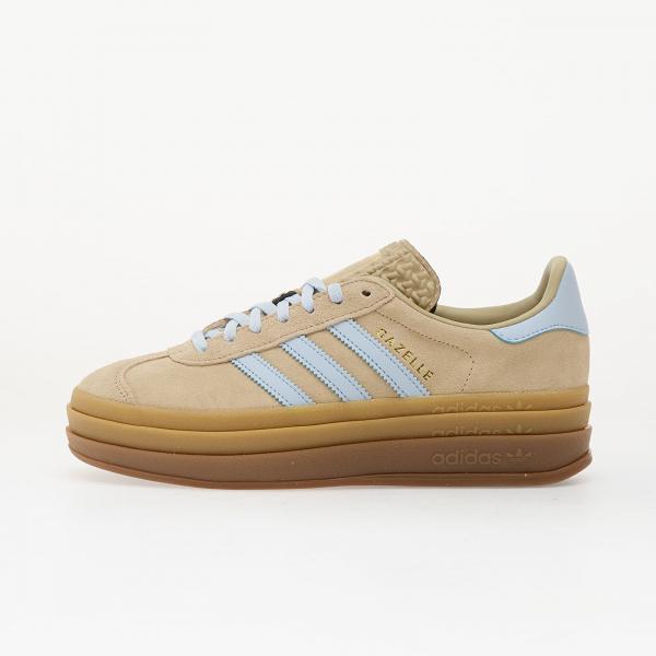 Tenisky adidas Gazelle Bold Stone Khaki/ Crystal Sky/ Gold Met. EUR 38