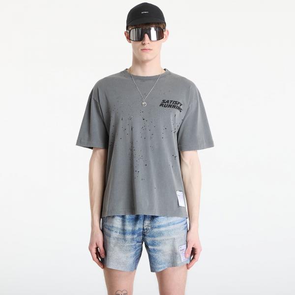 Tričko Satisfy MothTech T-Shirt Faded Black L