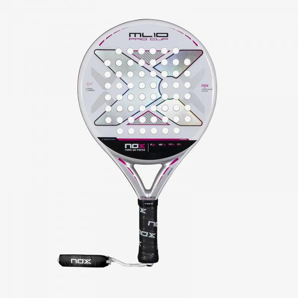 NOX Ml10 Pro Cup Silver By Miguel Lamperti Racket Silver Universal