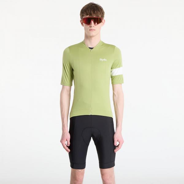 Dres Rapha Men's Core Jersey Fern/ White S