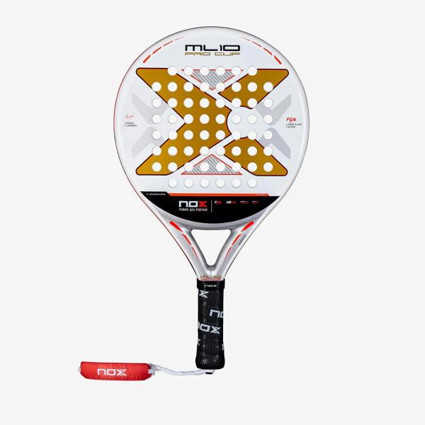 NOX Racket Ml10 Pro Cup Coorp By Miguel Lamperti White Universal
