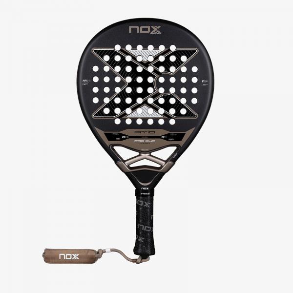 NOX At10 Pro Cup Hard By Agustin Tapia Racket Black Universal