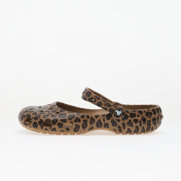 Tenisky Crocs Classic Animal Ballet Sepia/Leopard EUR 41-42