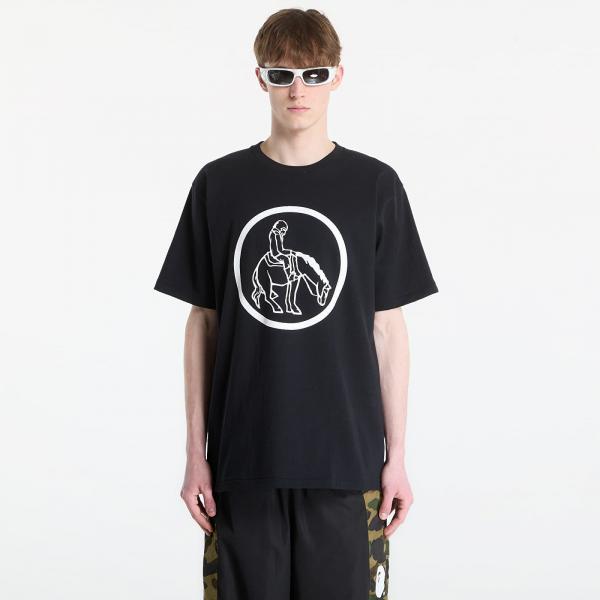 Tričko A BATHING APE Simple Soldier Mil Patch Tee UNISEX Black XXL