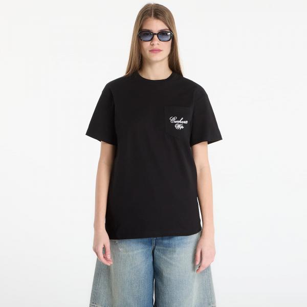 Tričko Carhartt WIP S/S Longhand Pocket T-Shirt UNISEX Black/ White L
