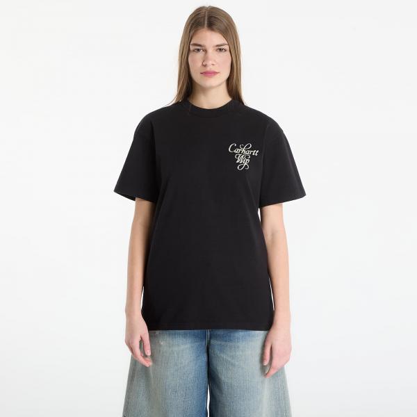 Tričko Carhartt WIP S/S Vestige T-Shirt UNISEX Black XL