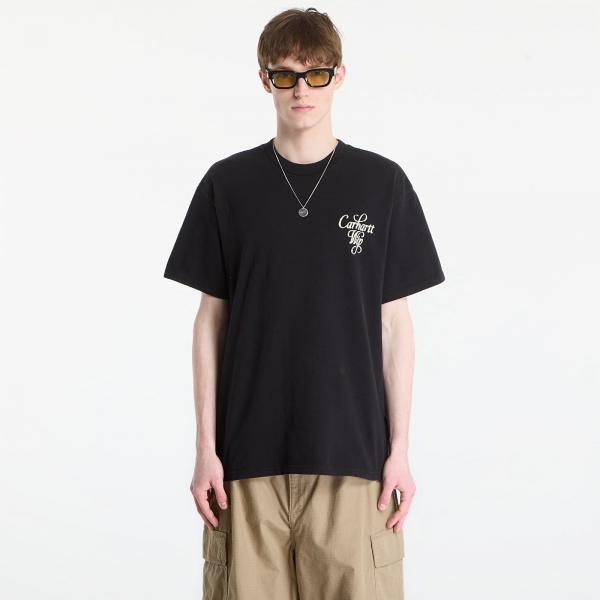 Tričko Carhartt WIP S/S Vestige T-Shirt UNISEX Black L