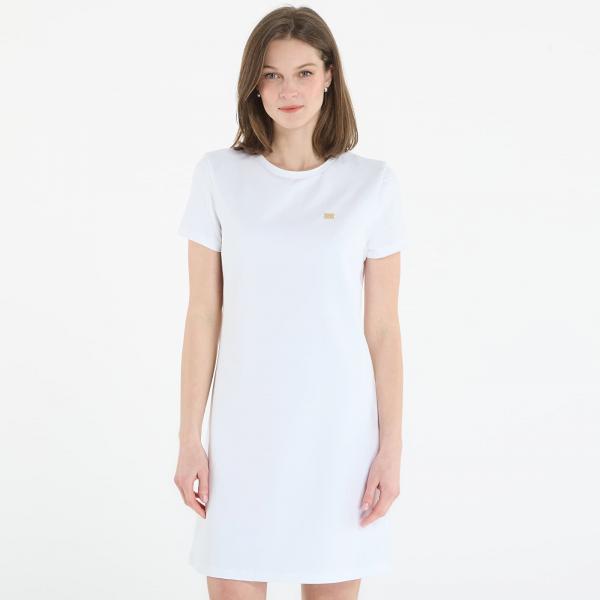 Šaty EA7 Emporio Armani Train Core Dress White M