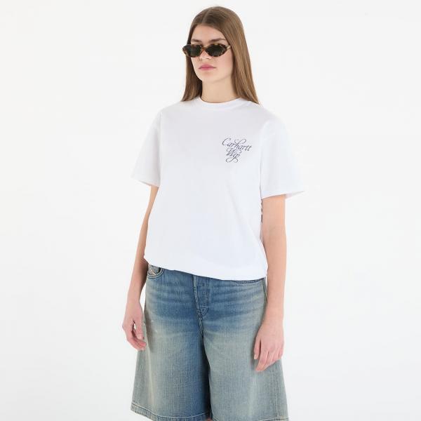 Tričko Carhartt WIP S/S Vestige T-Shirt UNISEX White XL