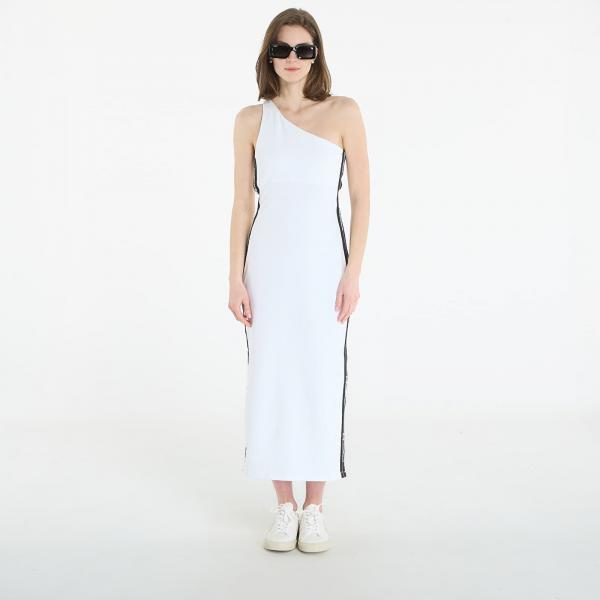 Šaty EA7 Emporio Armani Logo Series Dress White M