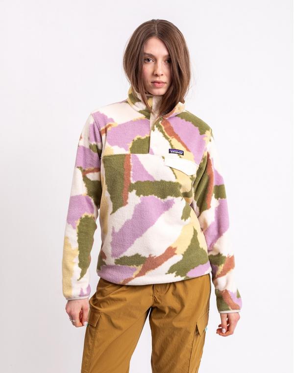 Patagonia W's LW Synch Snap-T P/O Sunshine: Natural XS