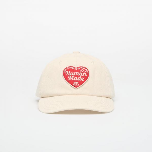Kšiltovka HUMAN MADE 6Panel Twill Cap White Universal