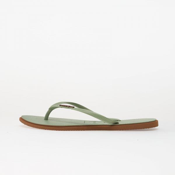 Tenisky Havaianas Slim Point Rust/ Smoke Green EUR 37/38