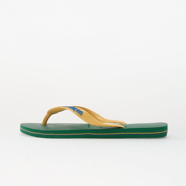 Tenisky Havaianas Brasil Logo Green/ Yellow EUR 39/40