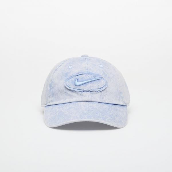 Kšiltovka Nike Club Unstructured Denim Patch Cap Work Blue/ Work Blue L/XL