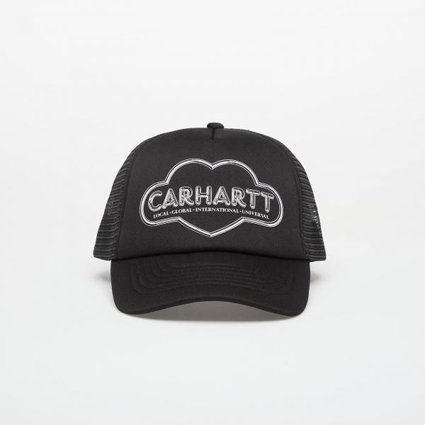 Kšiltovka Carhartt WIP Cloud Heart Trucker Cap Black Universal