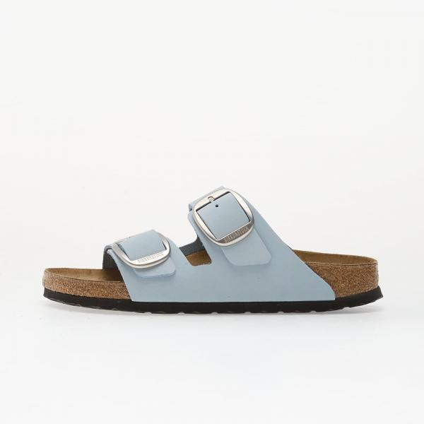 Tenisky Birkenstock Arizona Big Buckle Nubuck Leather Women Baby Blue EUR 37