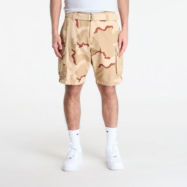 Šortky Alpha Industries Mesh Utility Short Camo Desert Camo 91 M