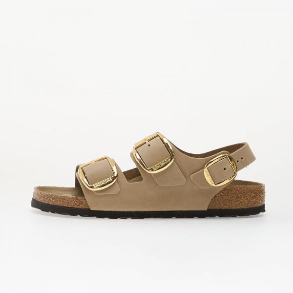 Tenisky Birkenstock Milano Big Buckle Oiled Leather Women Tabacco Brown EUR 40