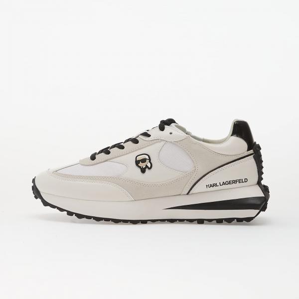 Tenisky Karl Lagerfeld Zone Nft Lo Lace Mix White Lthr & Textile EUR 45