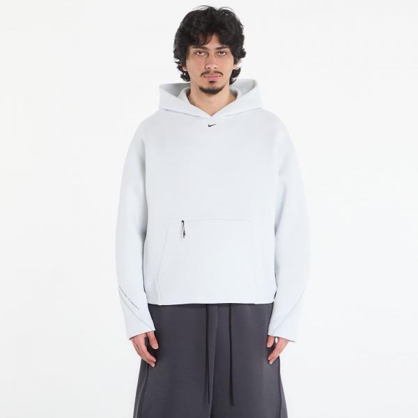 Mikina Nike Tech Men's Fleece Pullover Hoodie Off White/ Black M
