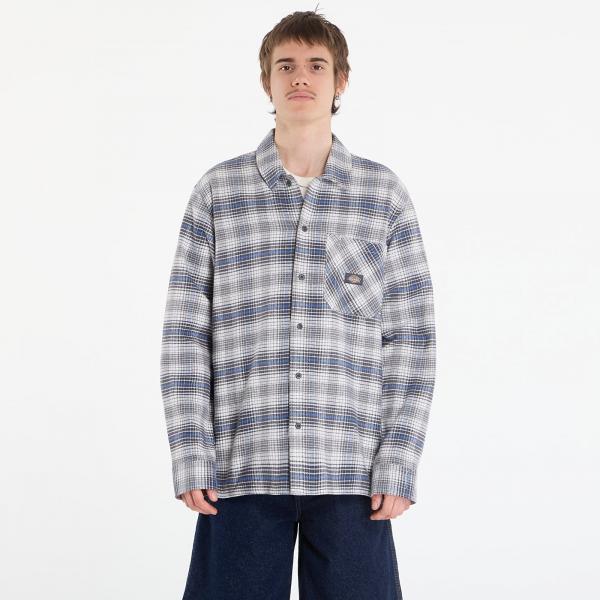 Košile Dickies Forest Check Shirt Charcoal XXL