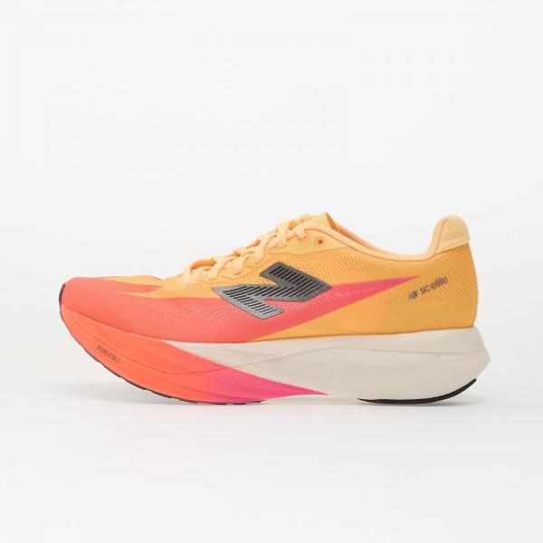 Tenisky New Balance FuelCell SuperComp Elite v5 Tangerine Heat/ White Peach/ Pink Heat EUR 41