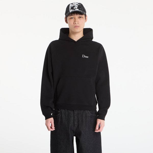 Mikina DIME Classic Small Logo Hoodie UNISEX Black S