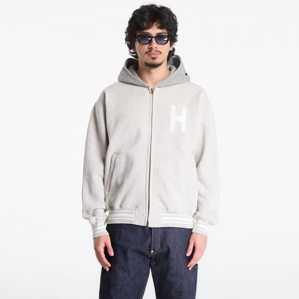 Mikina HUMAN MADE Zip-Up Hoodie Gray M