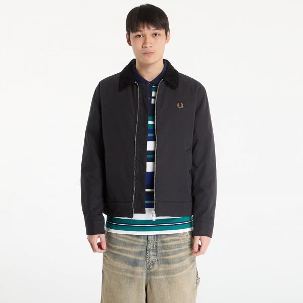 Bunda FRED PERRY Cotton Caban Jacket Black XL