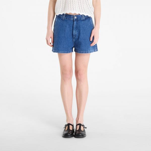 Šortky Carhartt WIP W' Lova Short Blue Stone Washed S