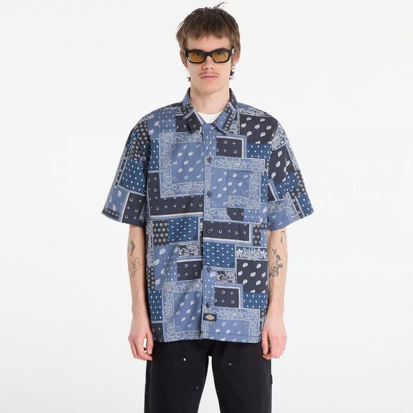 Košile Dickies Glandorf Shirt Ss Dark Navy XL