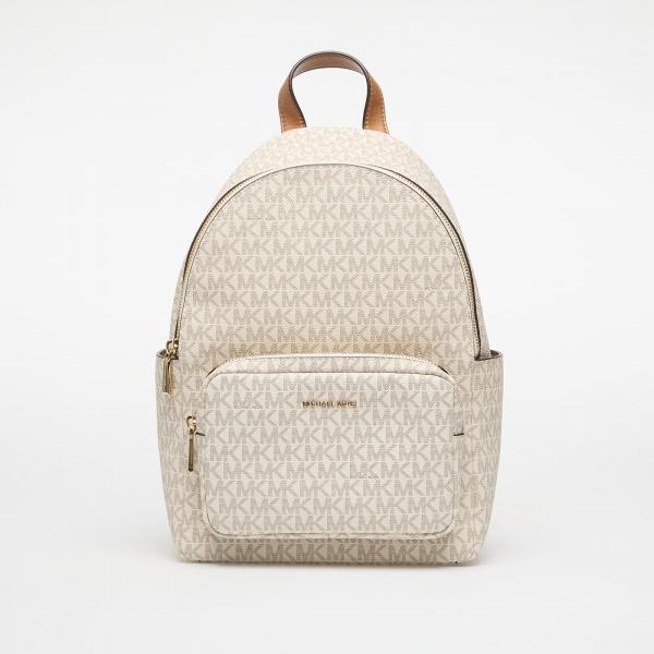Batoh Michael Kors Tanner Medium Signature Logo Backpack Vanilla/ Acorn Universal