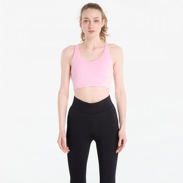 Podprsenka adidas 3 Stripes Studio All Me Light Support Bra True Pink XS