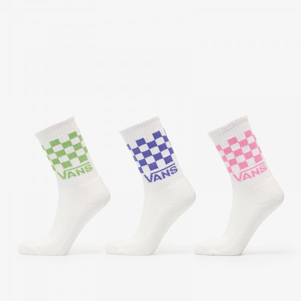 Ponožky Vans Classic Check Crew Checkerboard Pink Fizz M