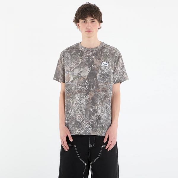 Tričko RIPNDIP Lord Nermal Pocket Tee Nerm Tree Camo S