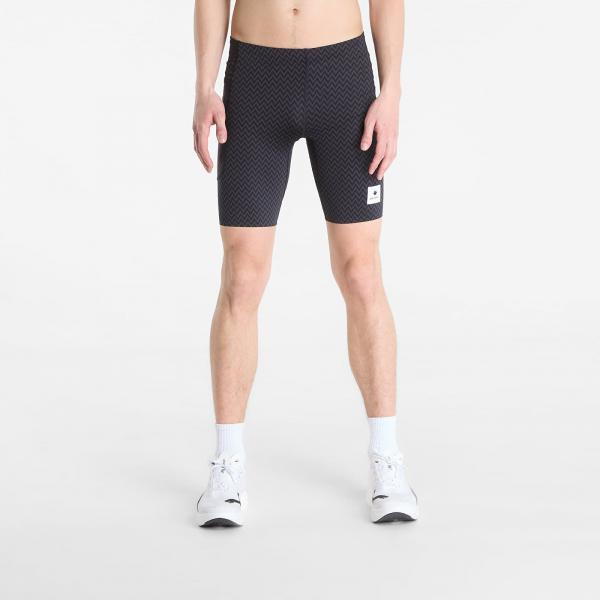 Legíny SAYSKY Zig Zag Combat+ Short Tights 9" Black XL