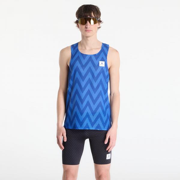 Tílko SAYSKY Zig Zag Flow Air Singlet Blue L