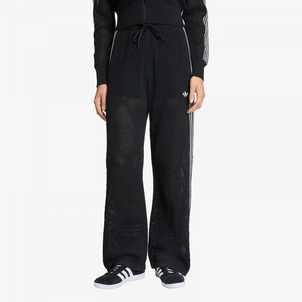 Tepláky adidas Knitted Crochet Firebird Track Pants Black L