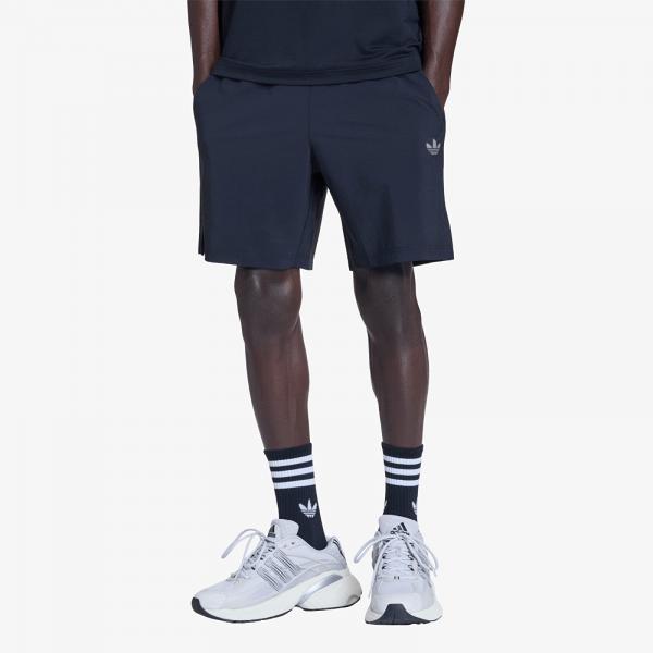 Šortky adidas Tech Trefoil Essentials Polyester Shorts Black XXL