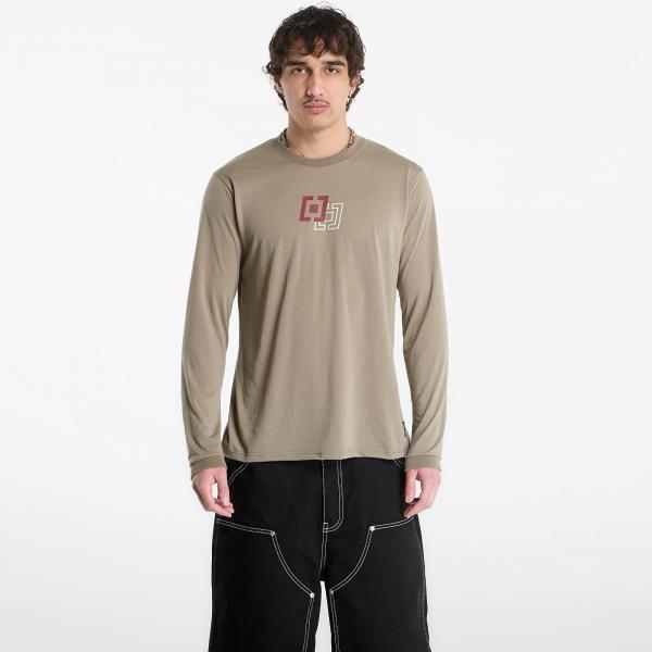 Tričko Horsefeathers Fury Ls Bike Jersey Taupe XXL