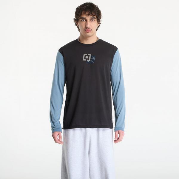 Tričko Horsefeathers Fury Ls Bike Jersey Black/ Citadel L