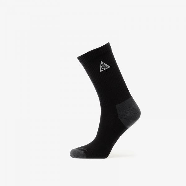 Ponožky Nike ACG Everyday Elevated Crew Socks 1-Pack Black/ Dk Smoke Grey/ Reflective Silv XL