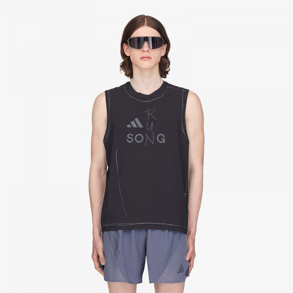 Tílko adidas Adi365 Sftm Running Tank Top Black S