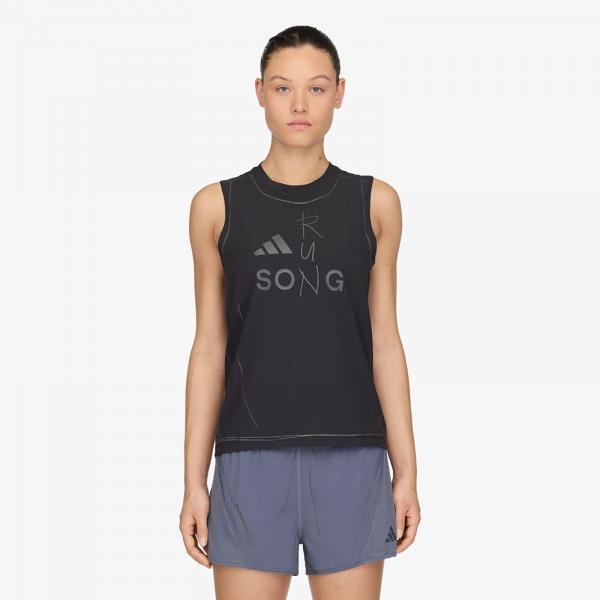 Tílko adidas Adi365 Sftm Running Tank Top Black XS