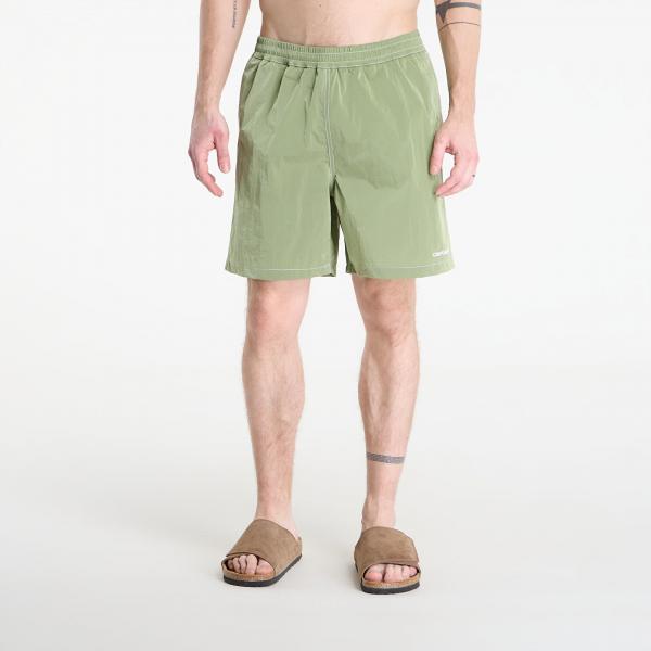 Plavky Carhartt WIP Canby Swim Trunks Gentle Green/ White XS