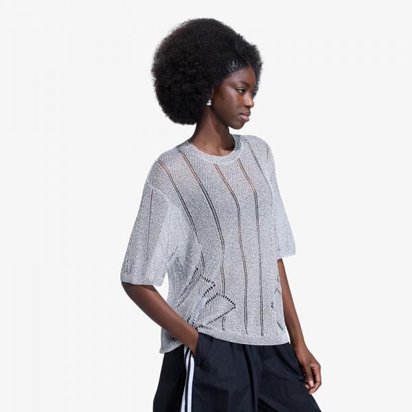 Dres adidas Adilenium Season 5 Silver Knitted Jersey Antique Silver XS