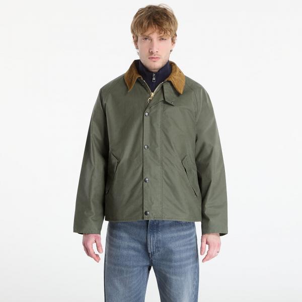 Bunda Barbour Transport Wax Jacket Light Moss 42