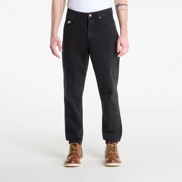 Džíny Karl Kani Small Signature Tapered Five Pocket Denim Black 36
